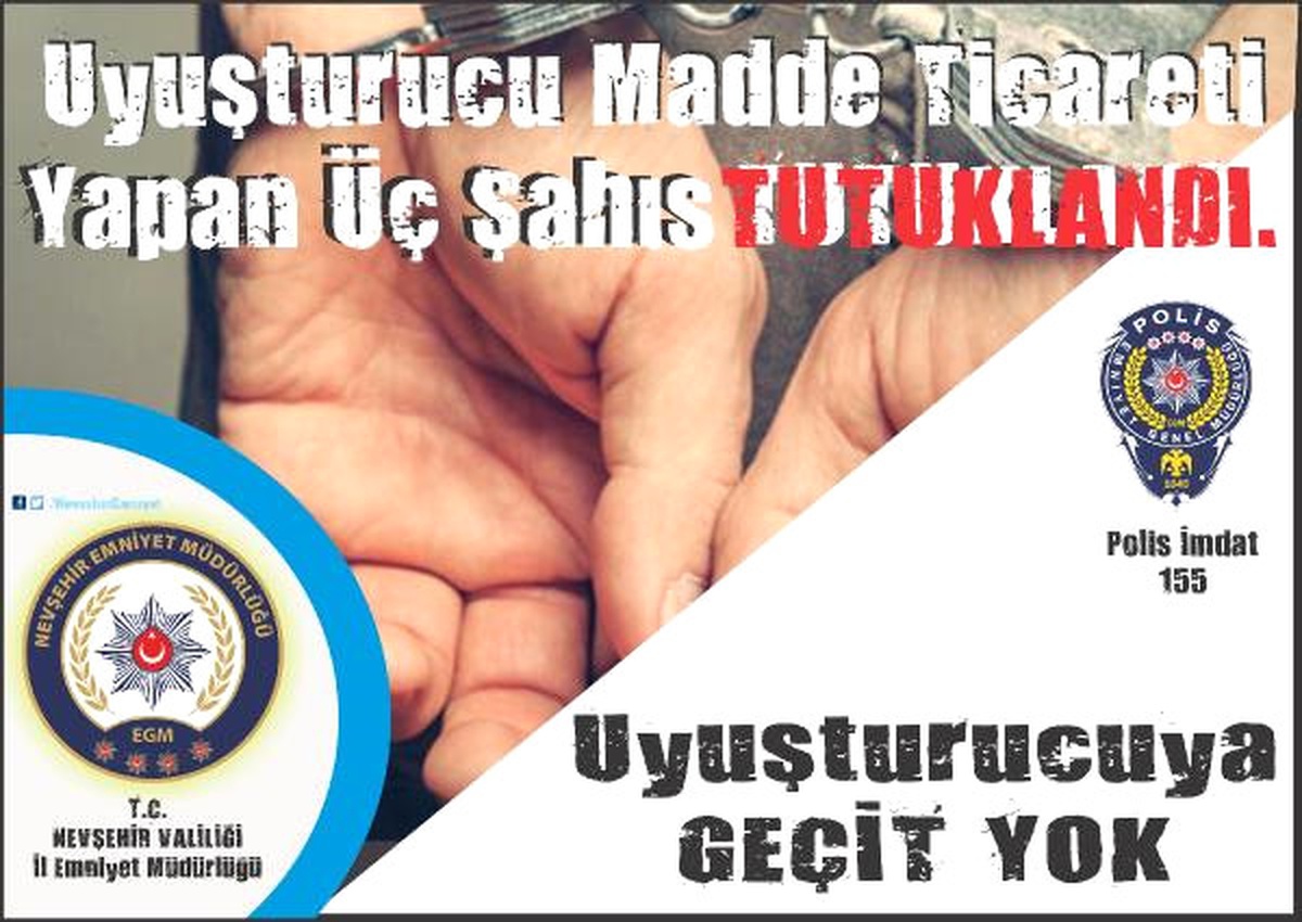 Uyuşturucu Ticareti Yapan 3 Kişi Tutuklandı
