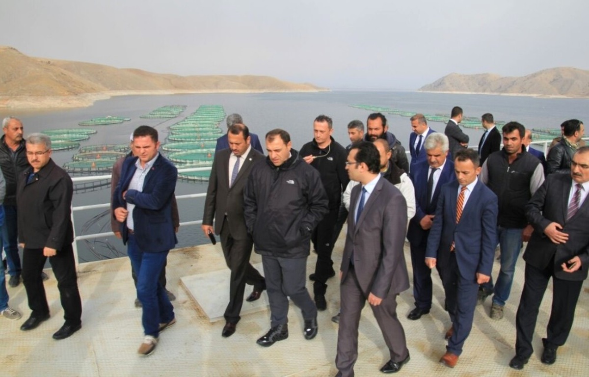 Vali Kaldırım, Keban\'da İncelemelerde Bulundu