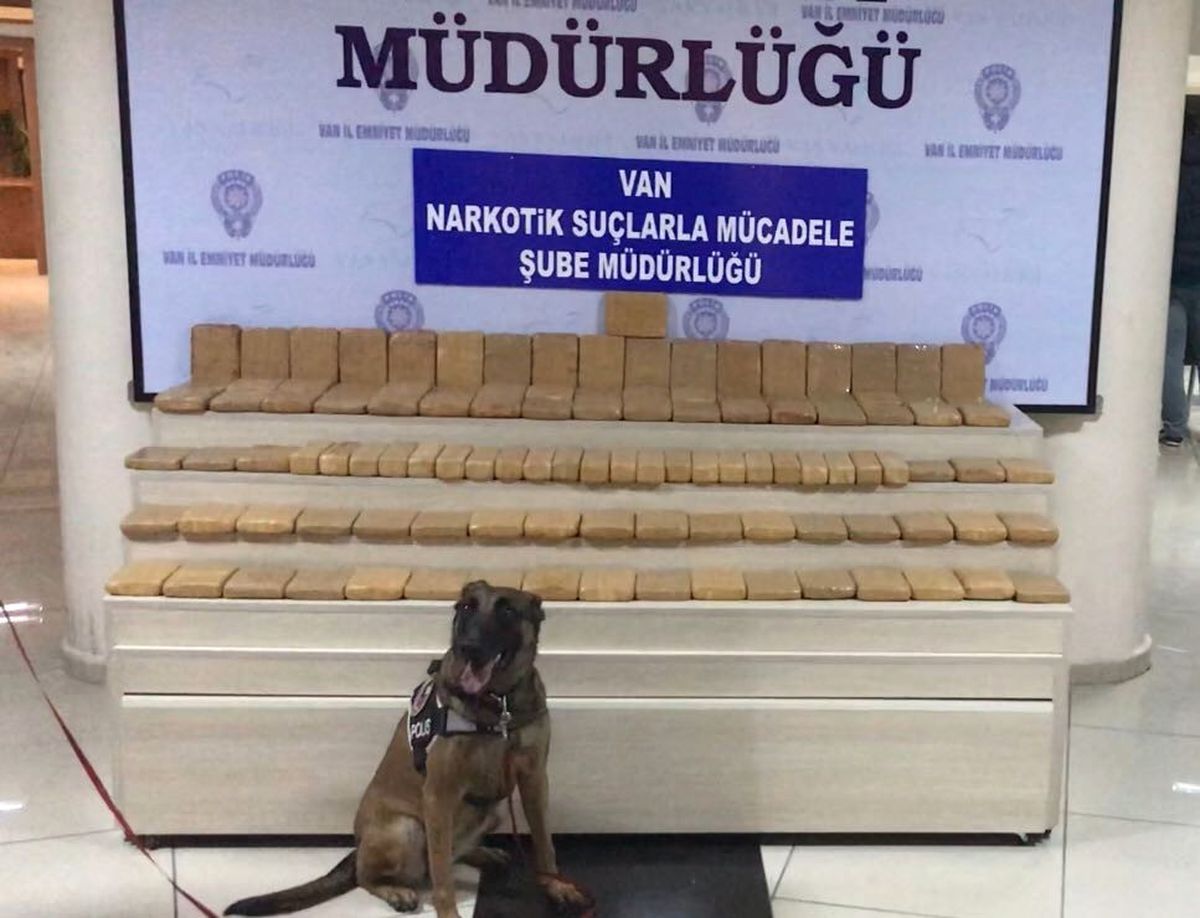 Van\'da 59 Kilo Eroin Ele Geçirildi