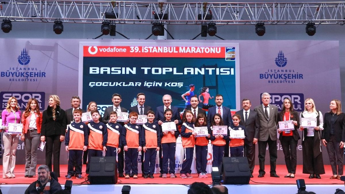 39. Vodafone İstanbul Maratonu\'nun Basın Toplantısı Yapıldı