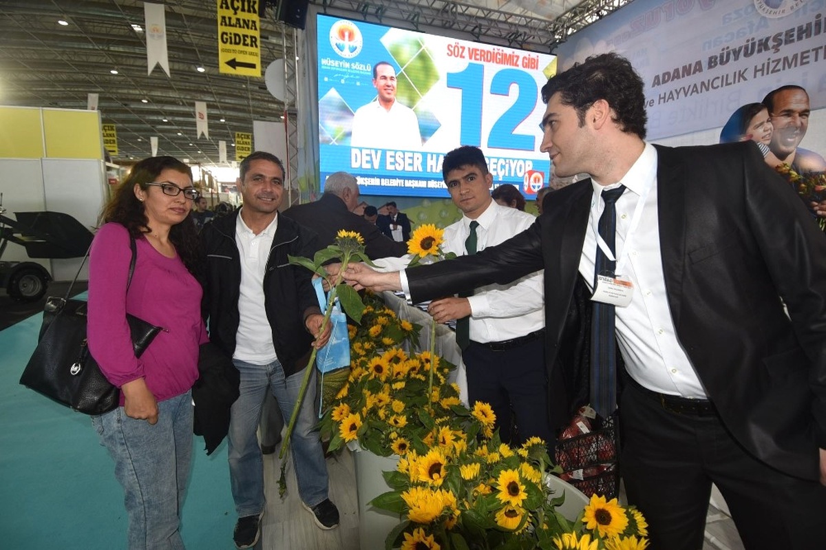 Adana Büyükşehir Belediyesi Tarım Fuarı\'nda