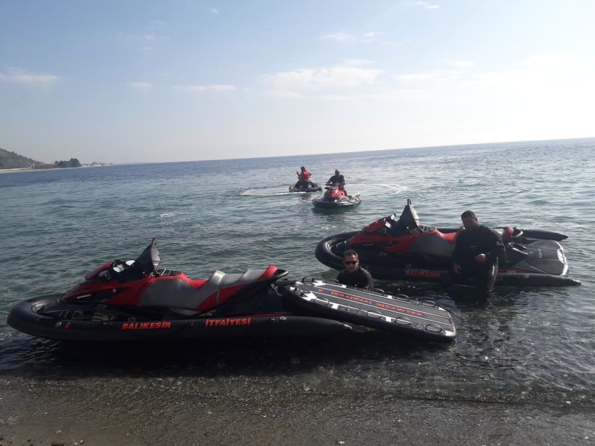 Balıkesir İtfaiyesinde Jet Skiler Göreve Başladı