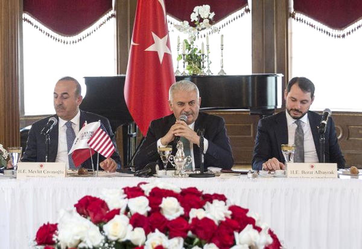 Başbakan Yıldırım, ABD\'de Müslüman Toplumu Temsilcilerine Hitap Etti