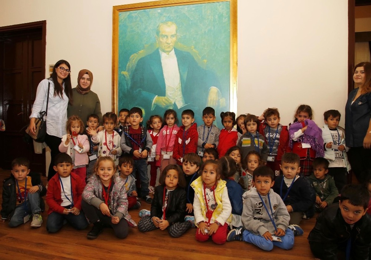 Ekolojik Kreş Öğrencileri Atatürk Evi\'nde