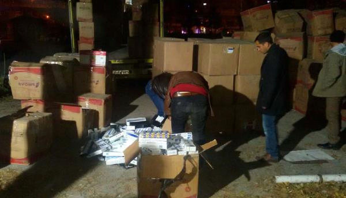 Kayseri\'de 69 Bin 800 Paket Kaçak Sigara Ele Geçirildi
