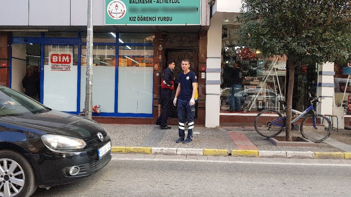 Kız Yurdunda Yangın Paniği