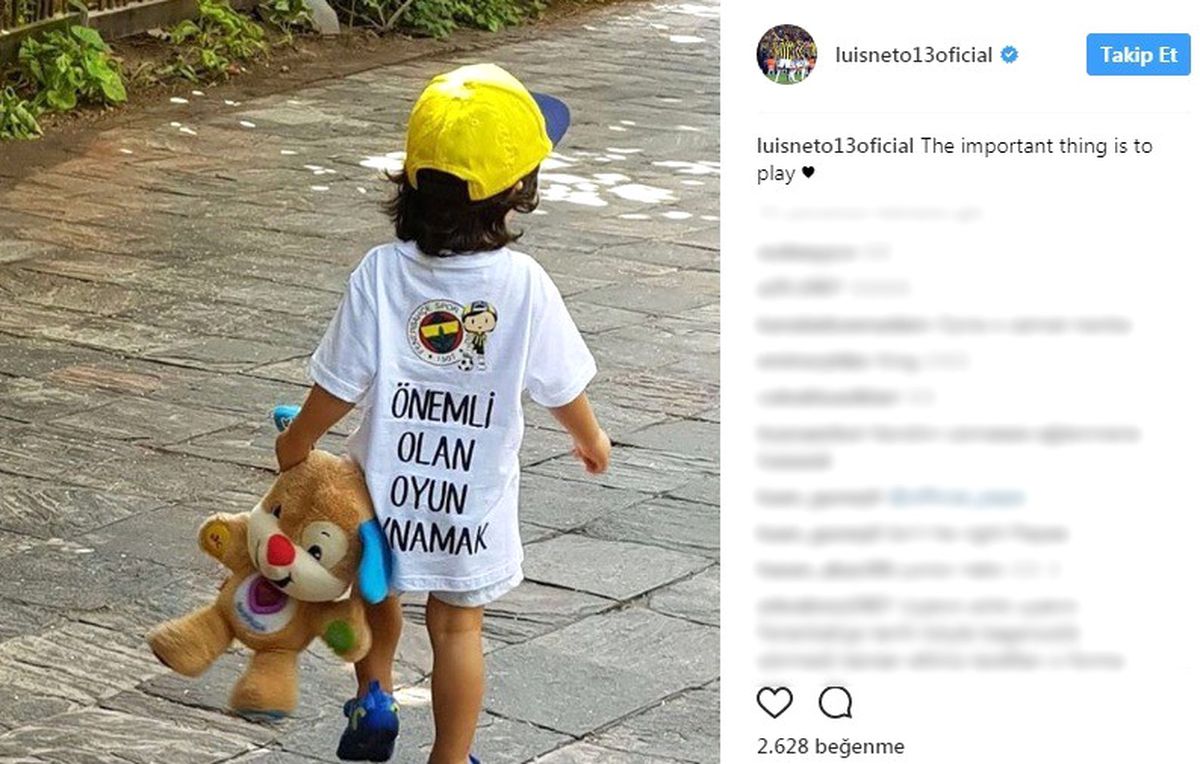 Luis Neto: "Önemli Olan Oyun Oynamak"
