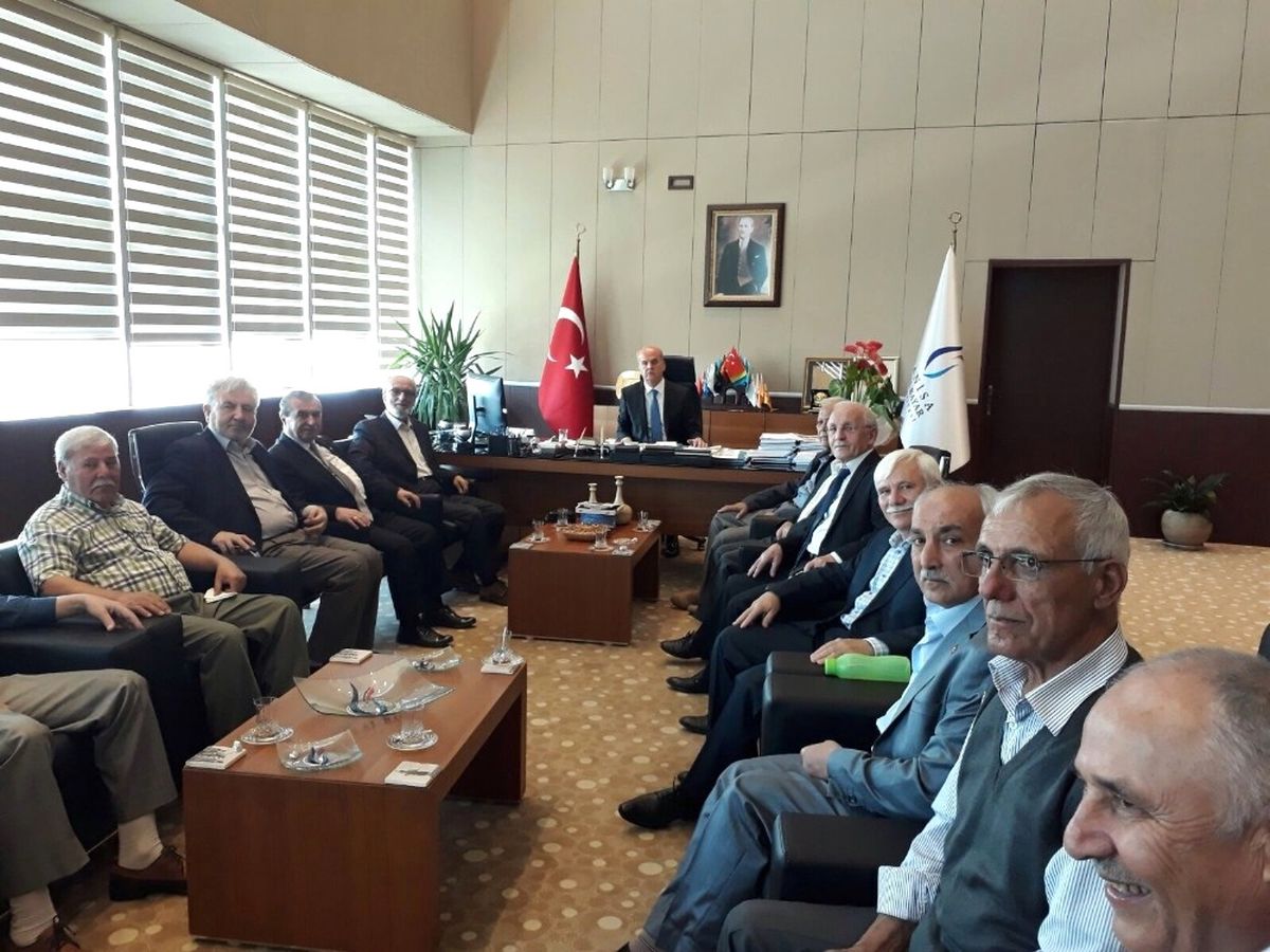 Rektör Çelebi Burhaniyeli Konuklarını Ağırladı