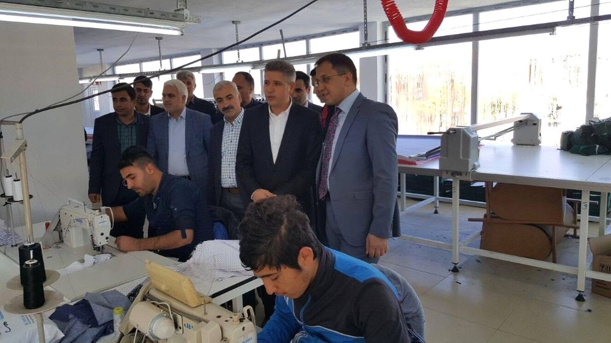 Sincik\'te Ki Tekstil İşletmeleriyle Toplantı