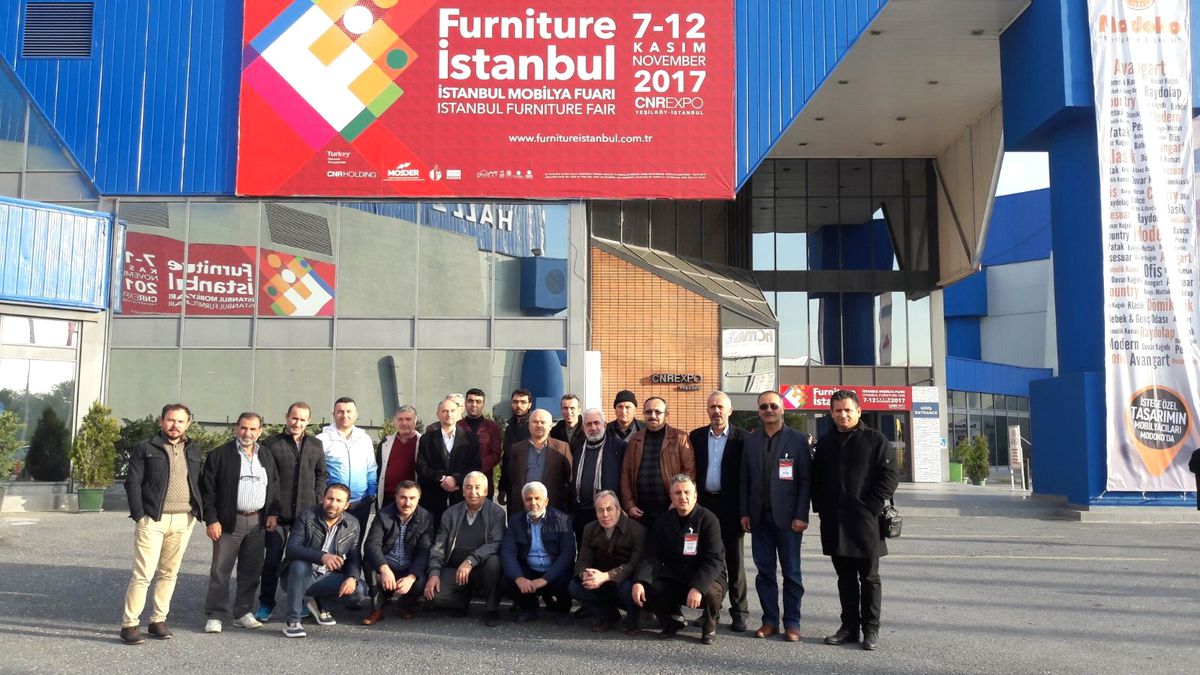 Siteler Esnafı  İstanbul CNR Mobilya Fuarında