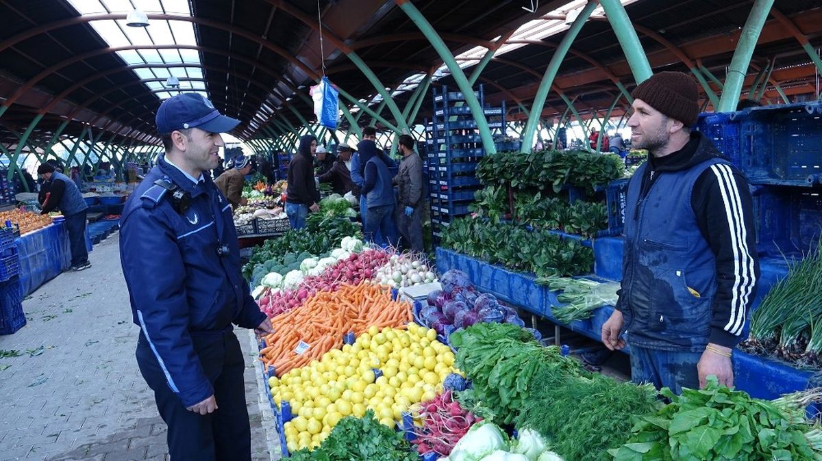 Talas Zabıtasından Yaka Kameralı Şeffaf Denetim