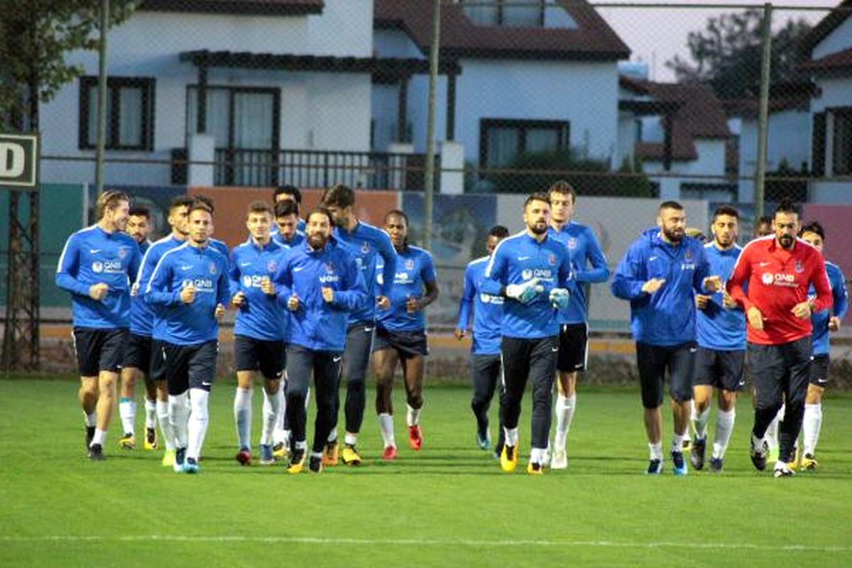 Trabzonspor Çalışmalarını Sürdürdü