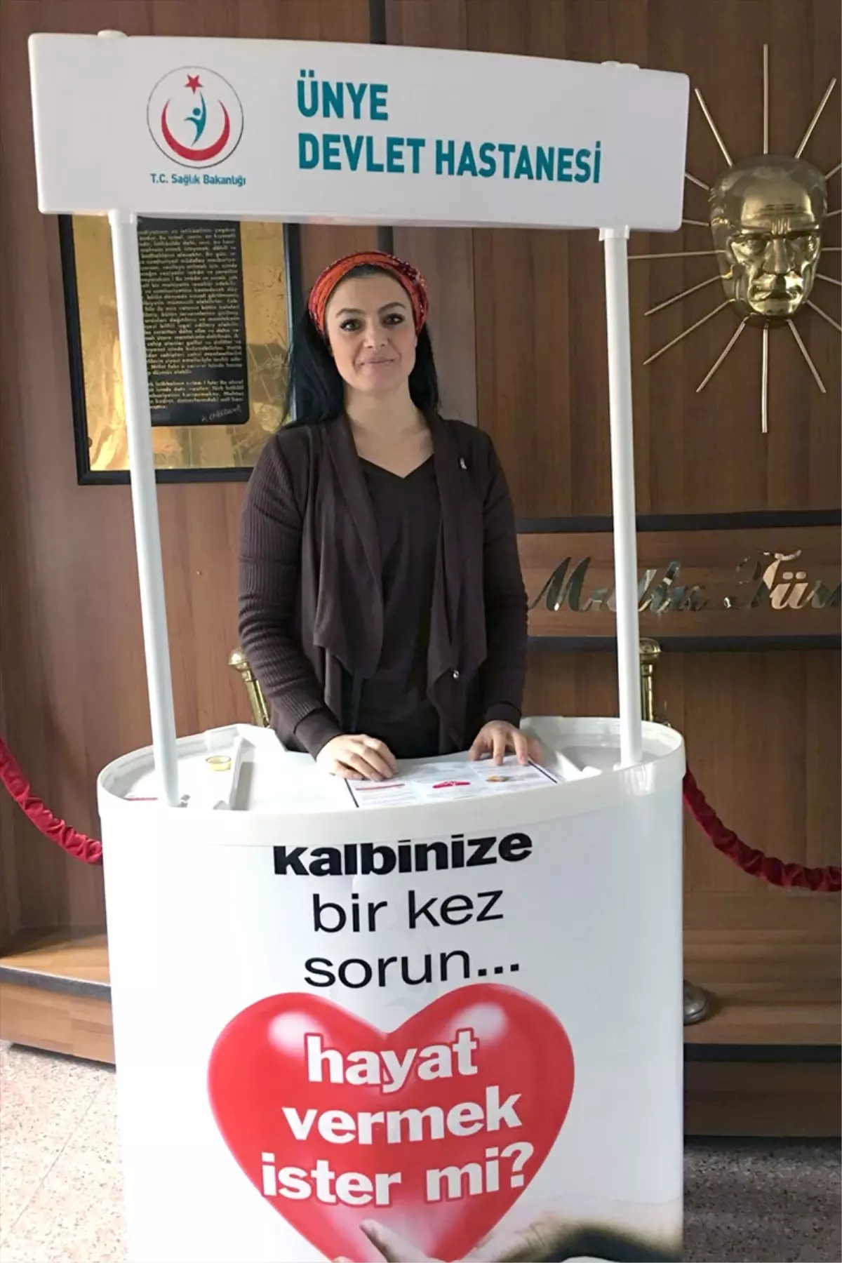 Ünye\'de "Organ ve Doku Bağış Haftası" Etkinlikleri