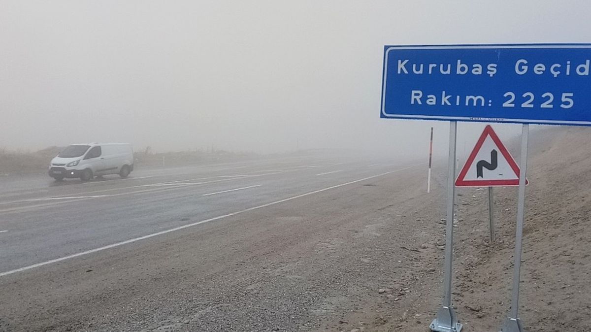 Van\'da Sis Trafiği Etkiledi