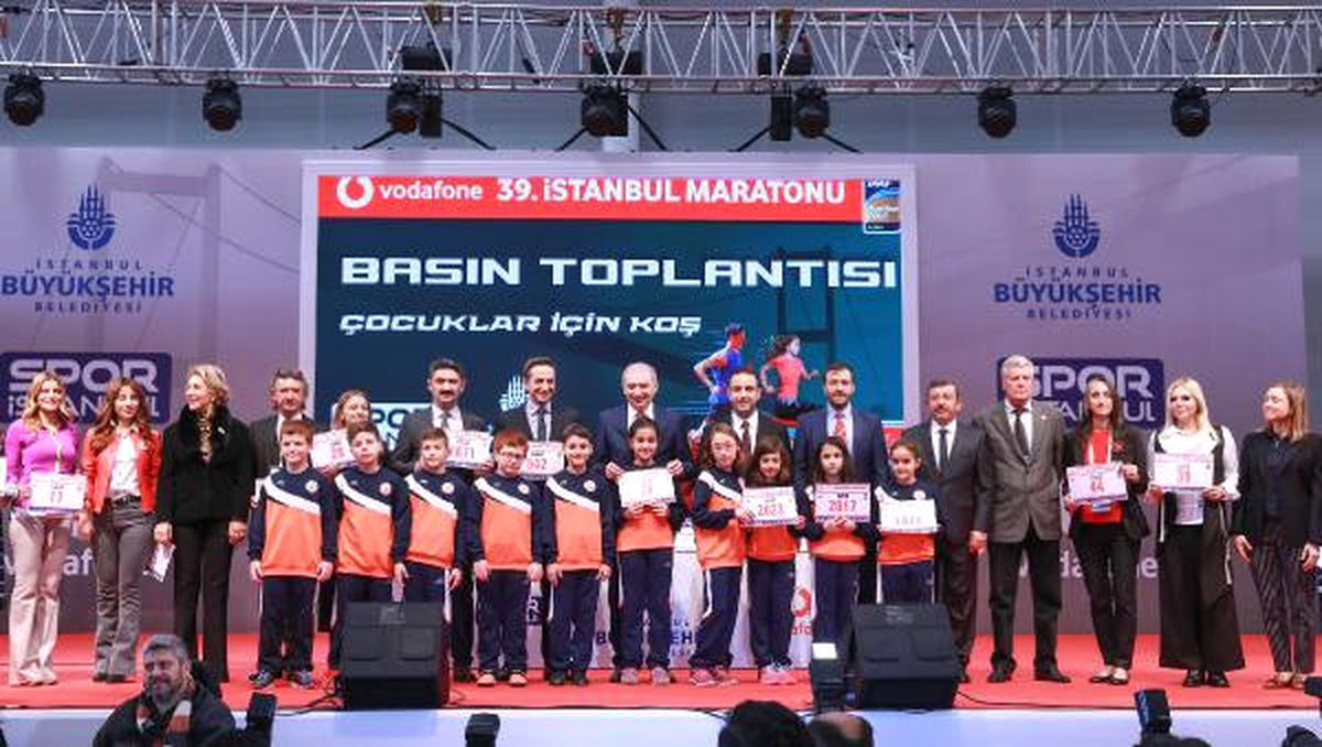 Vodafone 39. İstanbul Maratonu Basın Toplantısı Gerçekleştirildi