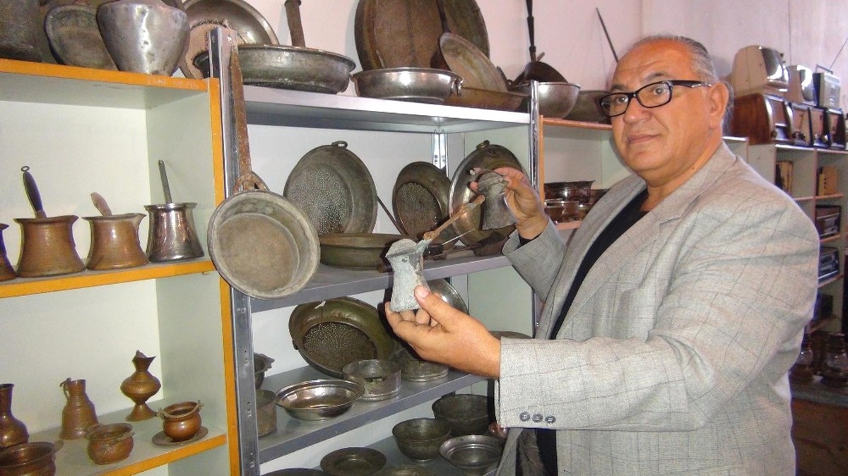 1800 Yıllık Eşyalar "Kültür Kafe"De Sergileniyor