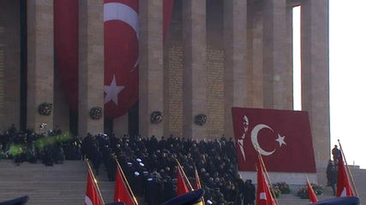 Atatürk 79. Ölüm Yıldönümünde Anıtkabir\'de Anıldı