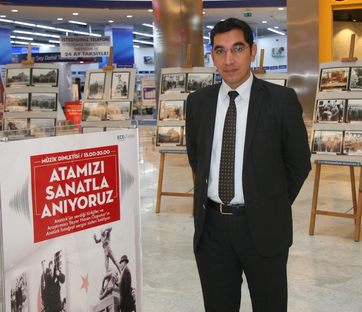 Atatürk\'ün "Afyonkarahisar Ziyaretleri" İsimli Fotoğraf Sergisi Açıldı