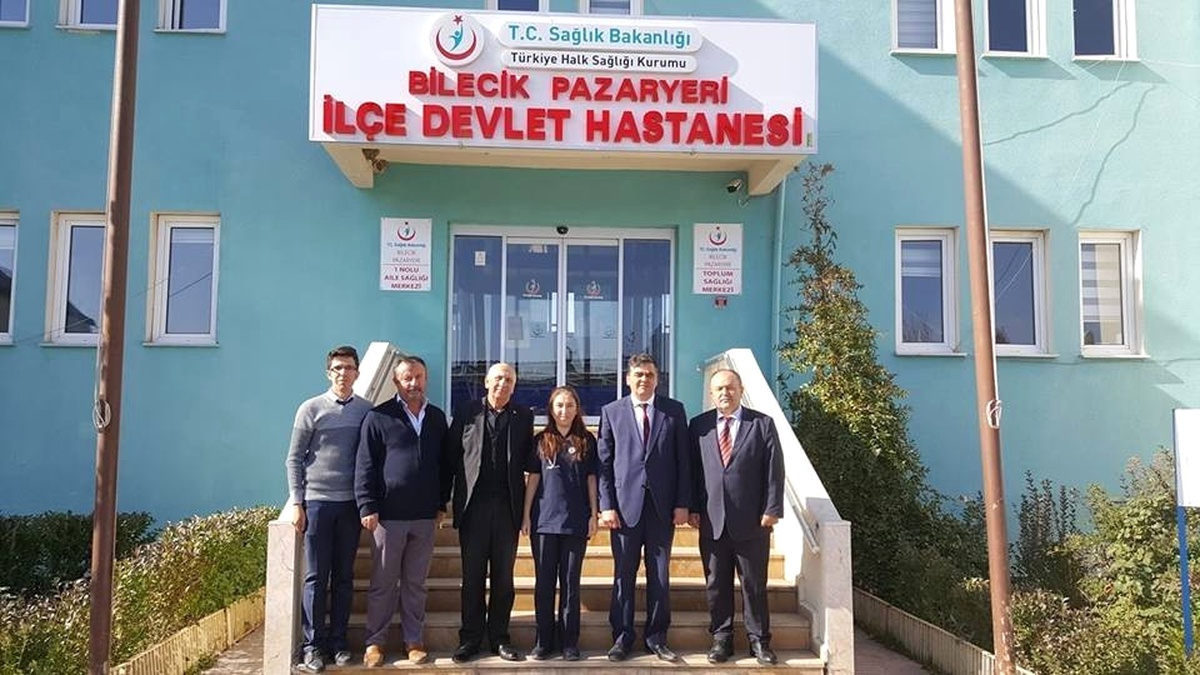 Başkan Yalçın\'dan Hastaneye İstişare Ziyareti