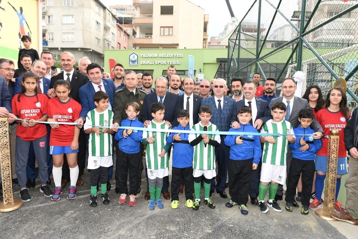 Erikli Modern Spor Tesisine Kavuştu
