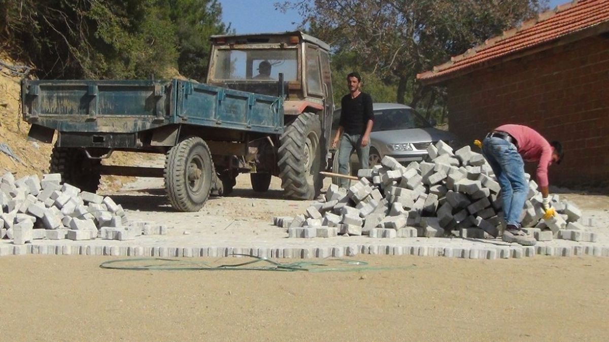 Evrenli Mahallesindeki Çalışmalar Devam Ediyor
