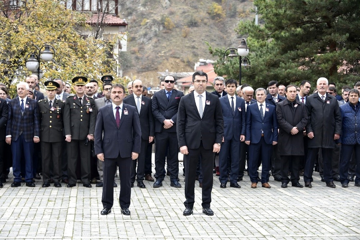 Gümüşhane\'de 10 Kasım Atatürk\'ü Anma Etkinlikleri