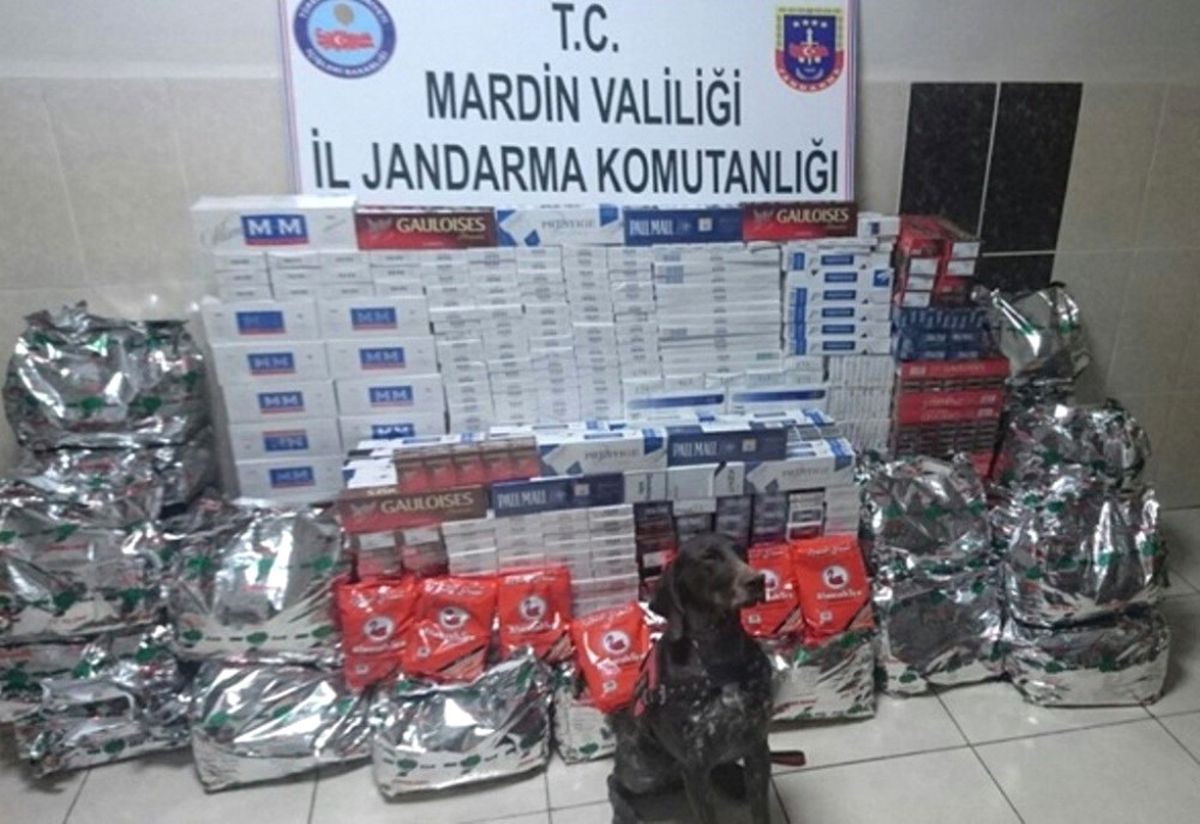 Kızıltepe\'de 98 Bin 200 Paket Kaçak Sigara Ele Geçirildi