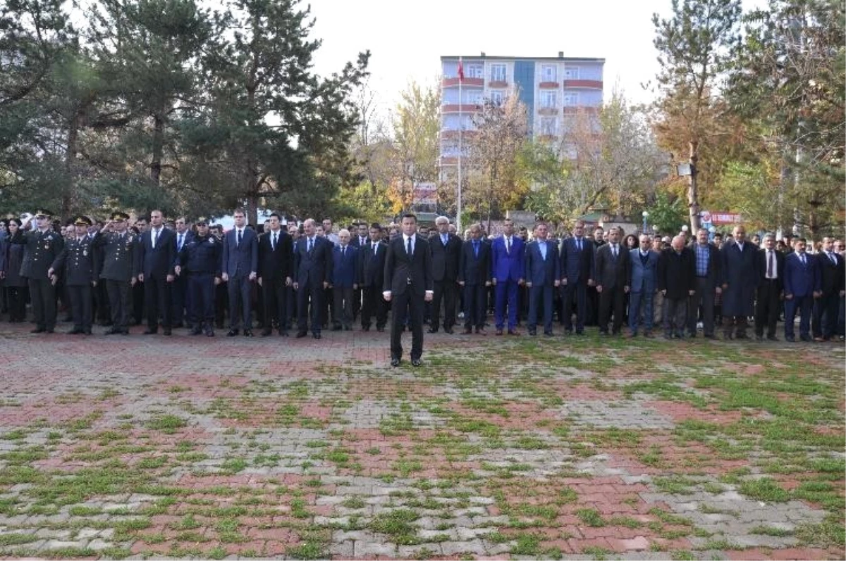 Muş\'ta 10 Kasım Atatürk\'ü Anma Günü