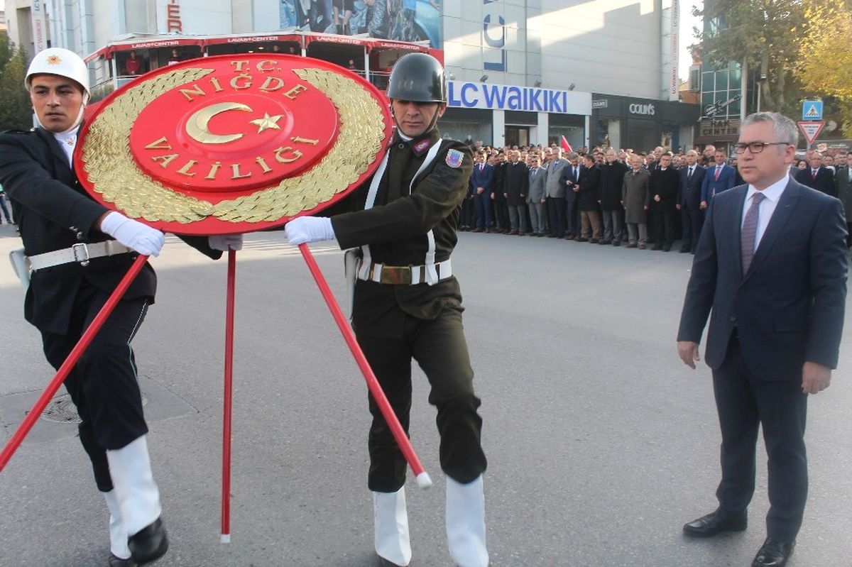 Niğde\'de 10 Kasım Anma Töreni Yapıldı
