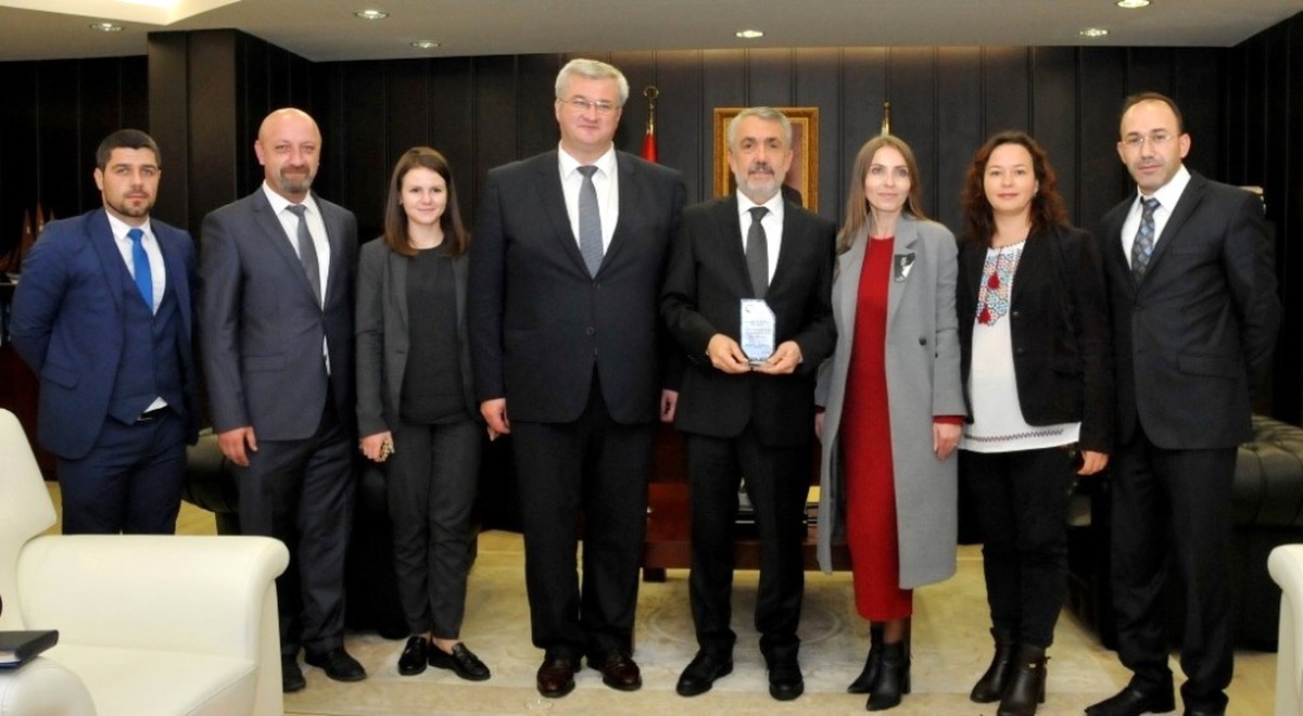 Omü ile Ukrayna Arasında İş Birliği Kurulacak