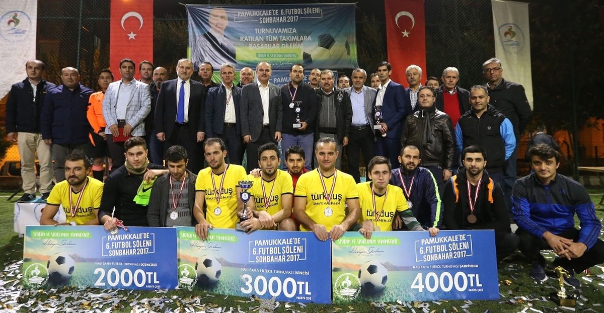 Pamukkale Futbol Turnuvası Sona Erdi