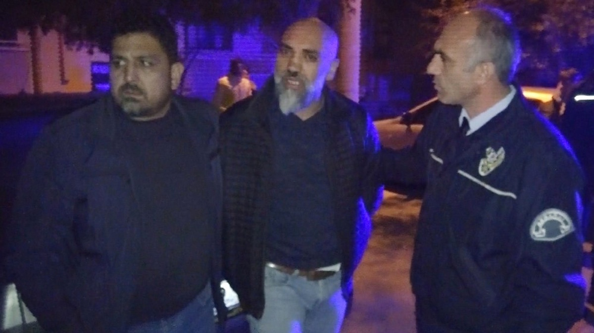 Polis Aracına Çarpan Alkollü Sürücü Tutuklandı