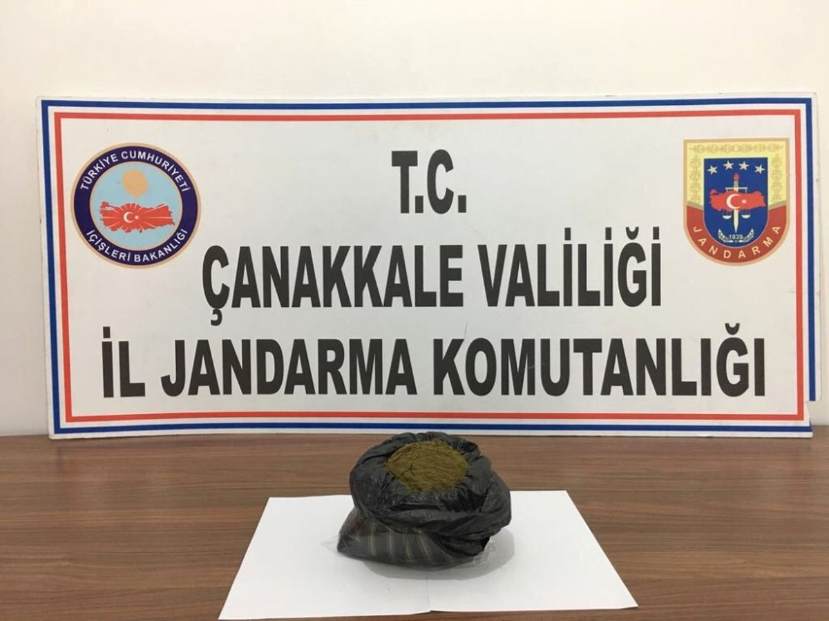 Çanakkale\'de Uyuşturucu Operasyonu