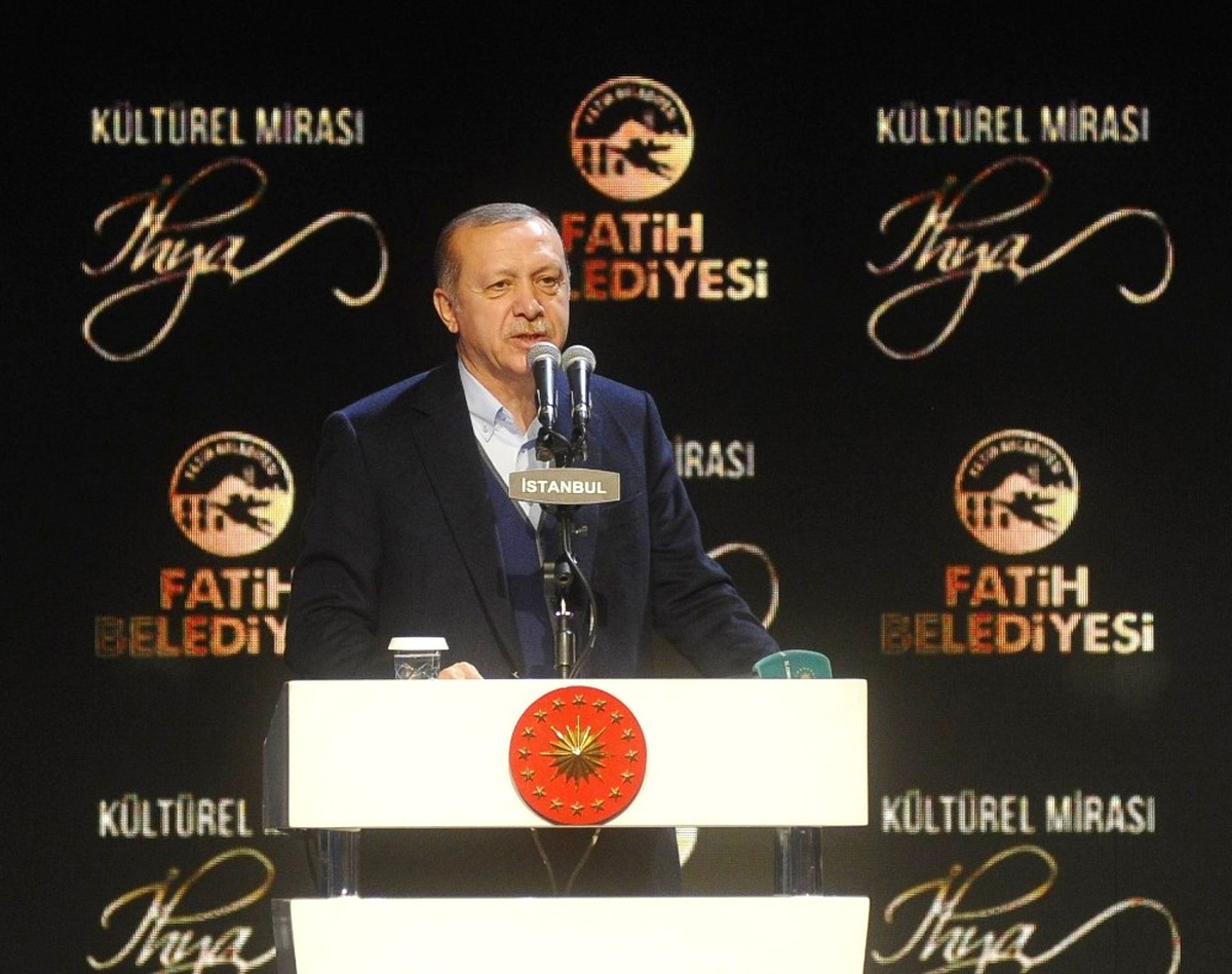 Cumhurbaşkanı Erdoğan, Fatih Belediyesi Kültürel Mirası İhya Restorasyon Projeleri Tanıtım...