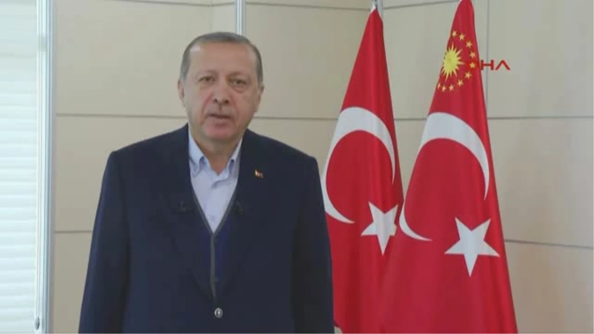 Cumhurbaşkanı Erdoğan Şehit Kaymakamın Adını Taşıyan Okulun Açılışına Video Konferansla Katıldı
