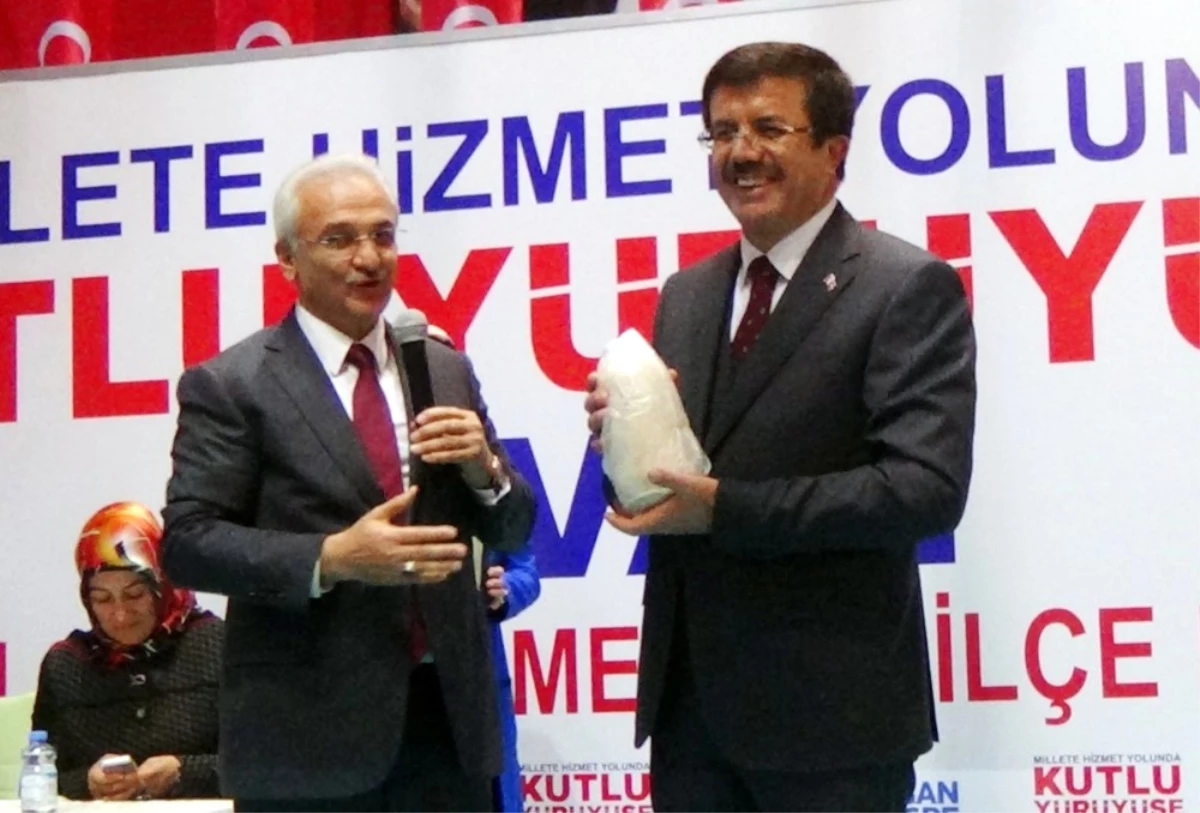 Ekonomi Bakanı Zeybekci Erzincan\'da