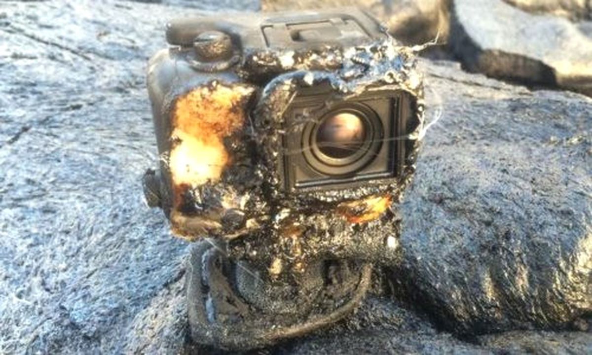 Gopro Lava Bile Dayanıklı!