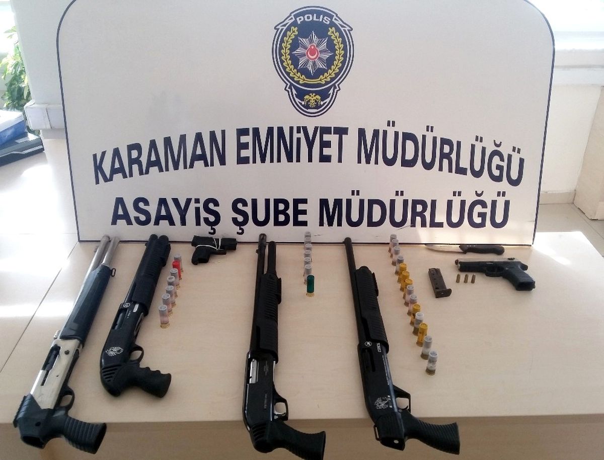 Karaman\'da Asayiş Uygulaması