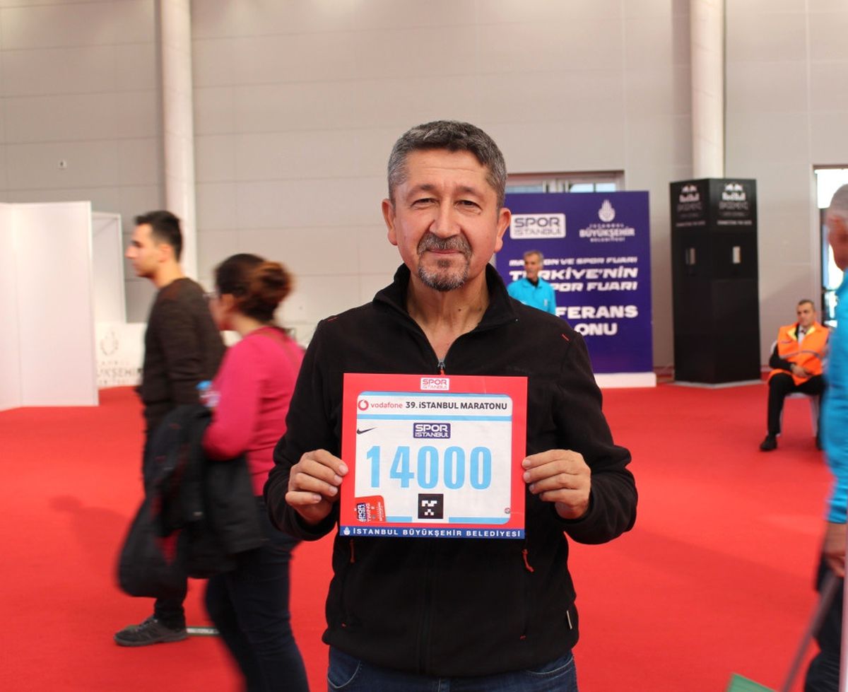 Rıdvan Şükür, İstanbul Maraton Fuarına Katıldı