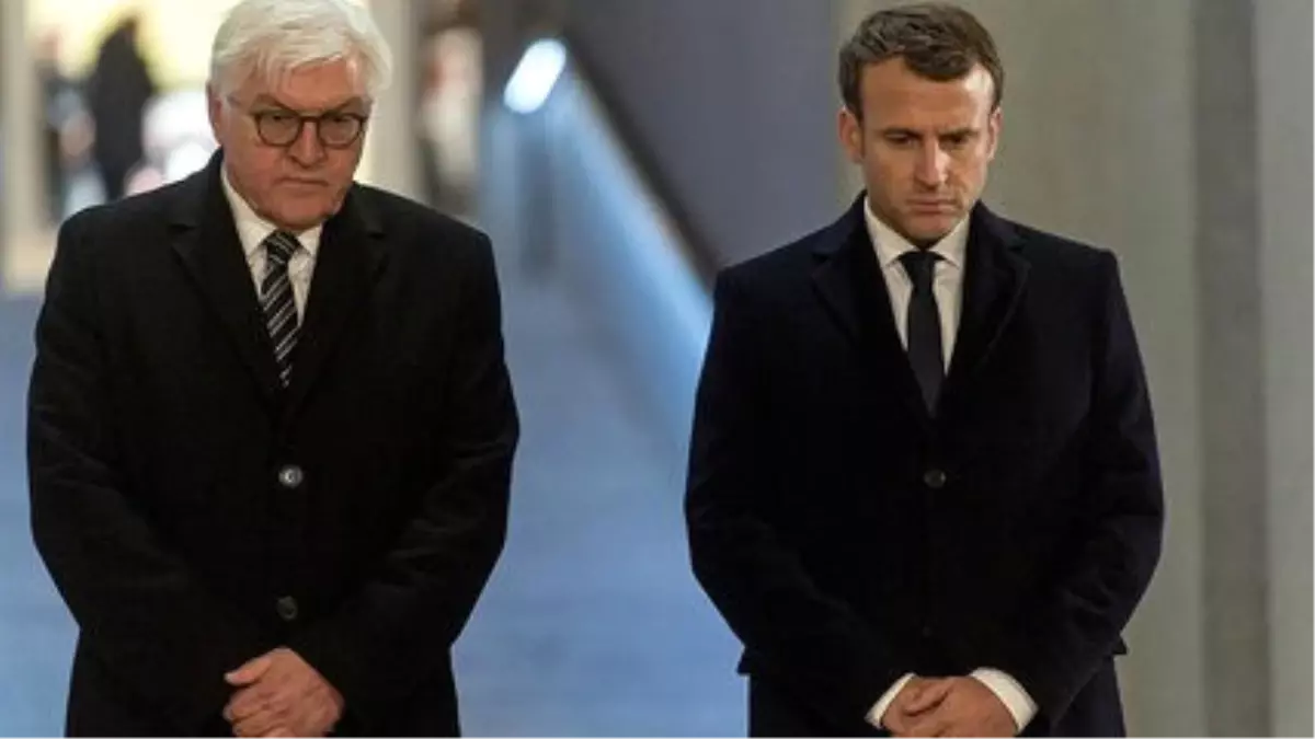 Steinmeier ve Macron Savaş Kurbanlarını Birlikte Andı