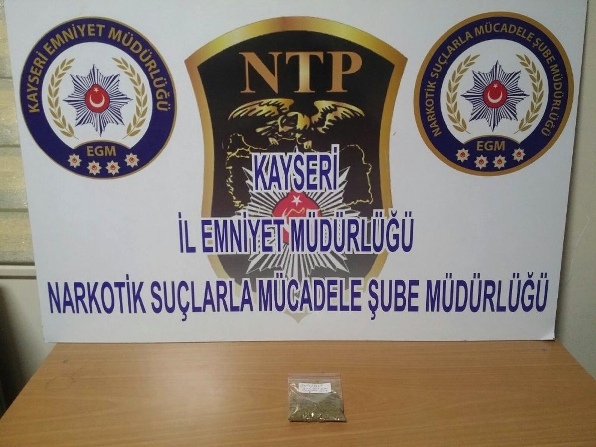 Uyuşturucu Operasyonunda 1 Gözaltı