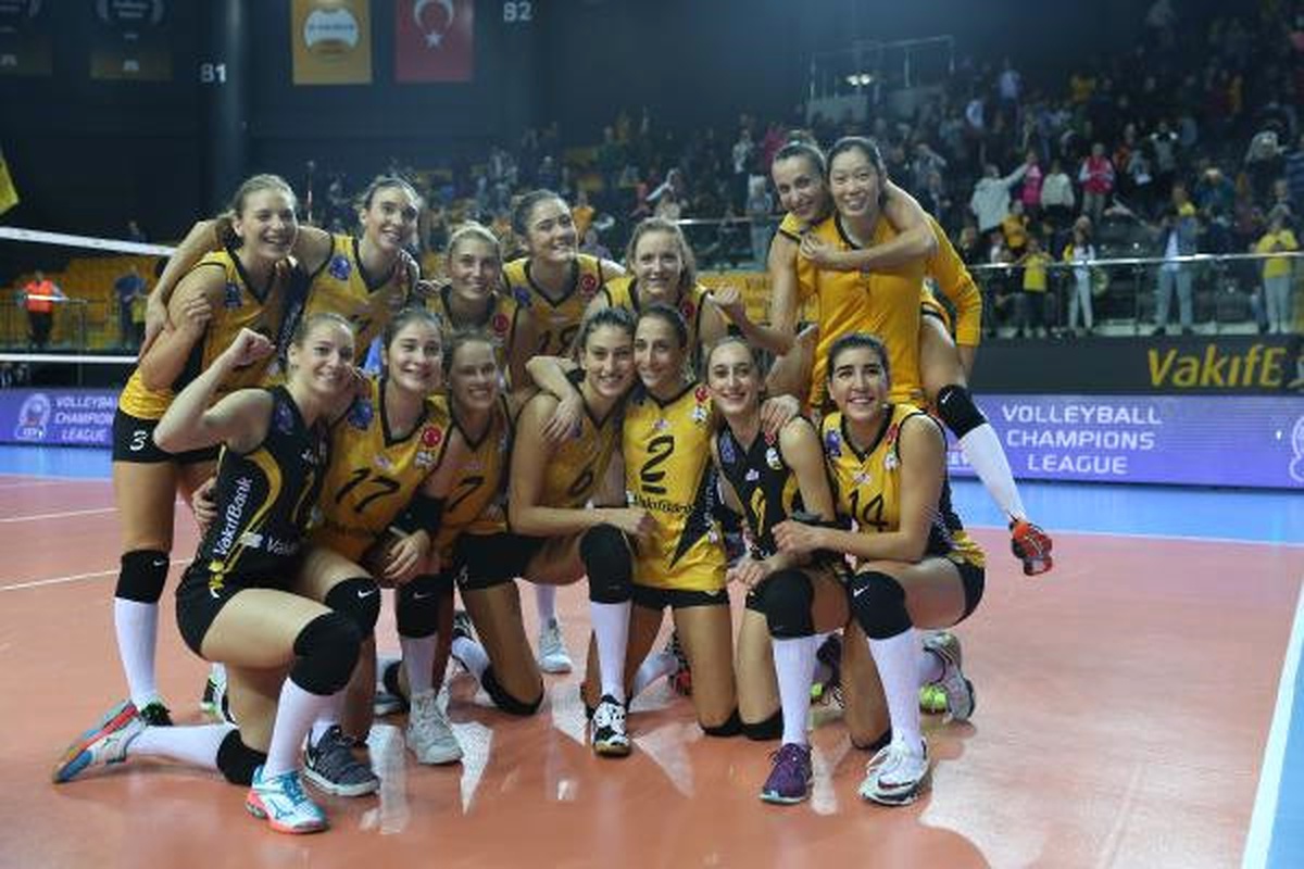 Vakıfbank, Şampiyonlar Ligi\'nde Adını Gruplara Yazdırdı