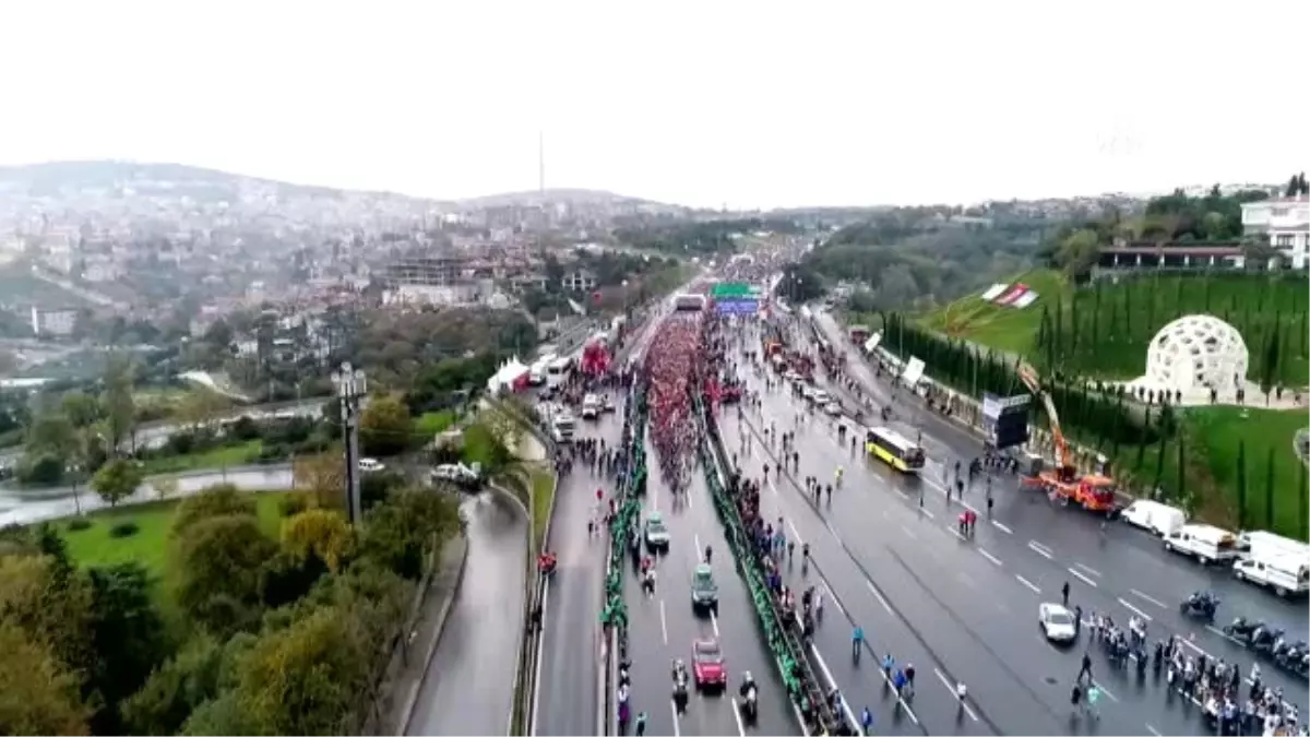 39. İstanbul Maratonu Başladı - Havadan Görüntüler