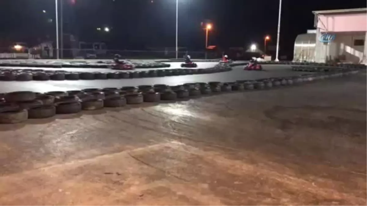 Gümüşhane\'nin Go-Kart Pisti Test Aşamasında