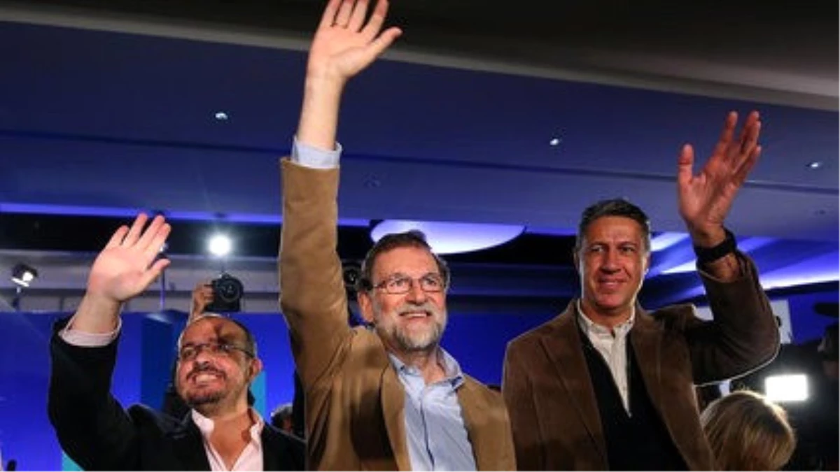 Mariano Rajoy 21 Aralık Seçim Kampanyasına Barselona\'da Başladı