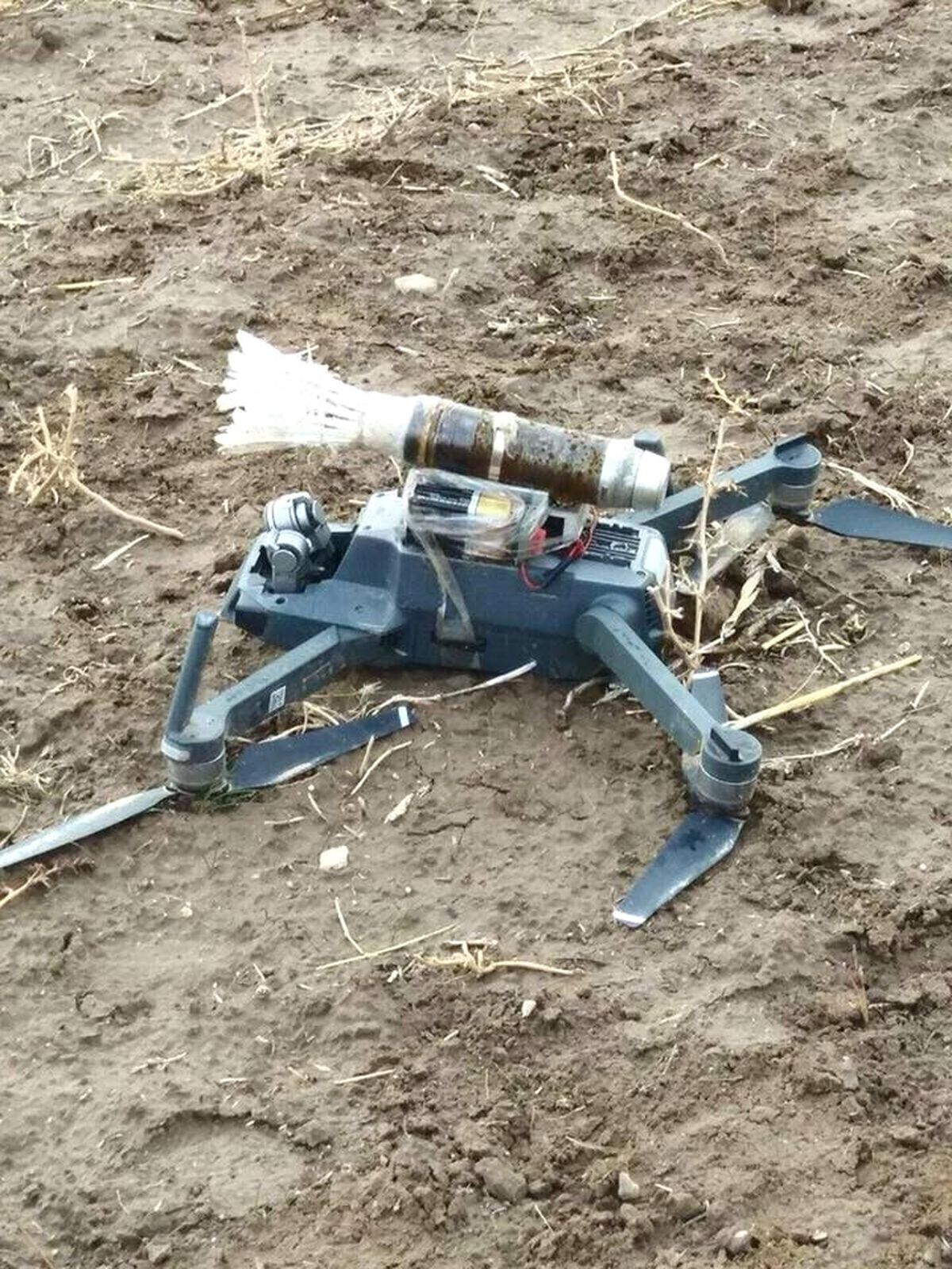 PKK\'nın Bomba Yüklü \'Drone\'u Düşürüldü