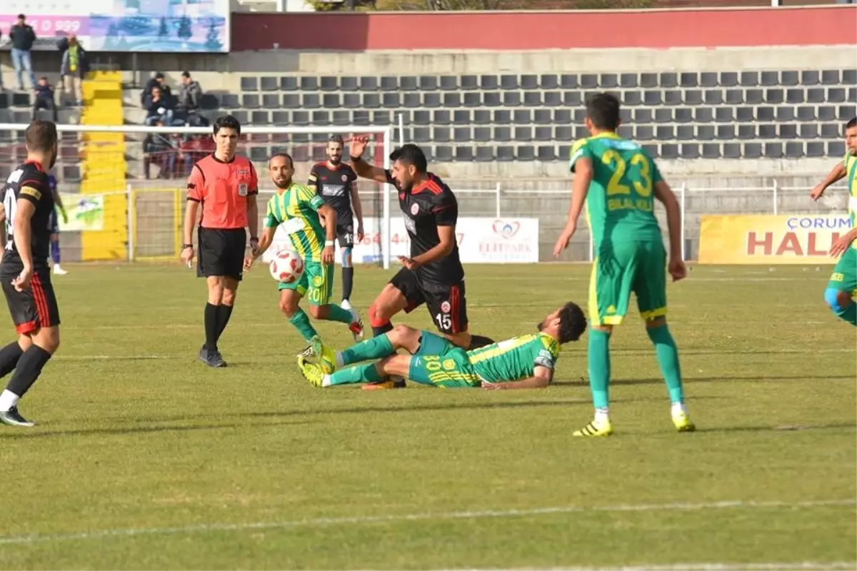 Tff 3. Lig: Çorum Belediyespor: 1 - Osmaniyespor: 1