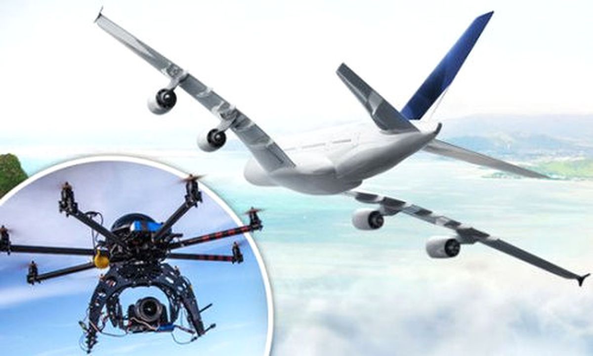 Yolcu Uçağına İniş Sırasında Drone Çarptı!