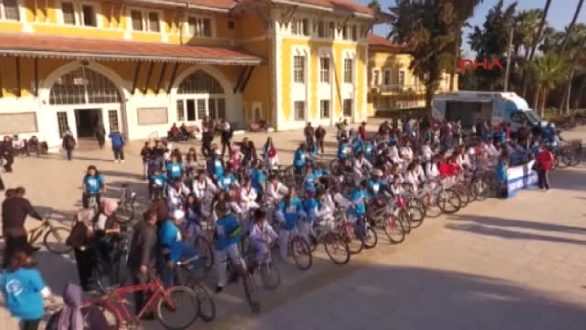 Adana Başkan Çelikcan, 500 Bisikletiyle Diyabete Dikkat Çekti