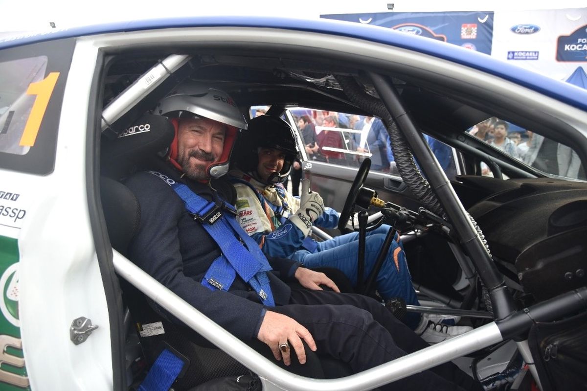 Başkan Doğan, Ralli Pilotu Oldu